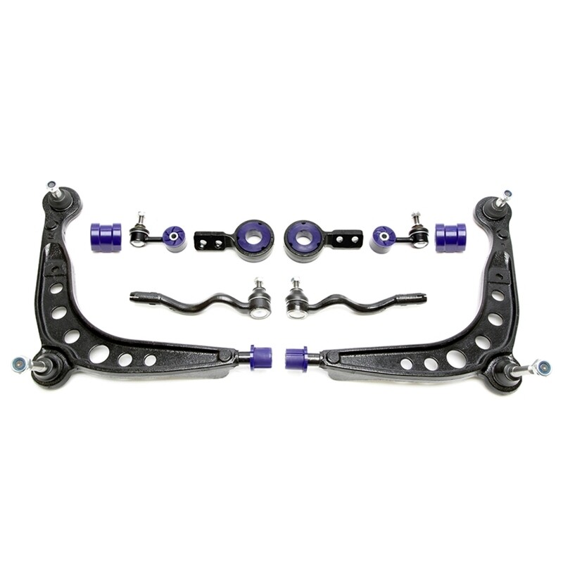 4 bracci Anteriori Rinforzati in Poliuretano TA Technix Set bracci trasversali con boccole in PU BMW serie 3 E36 serie Compact / 3 E36 / Z3 Roadster / Coupé
