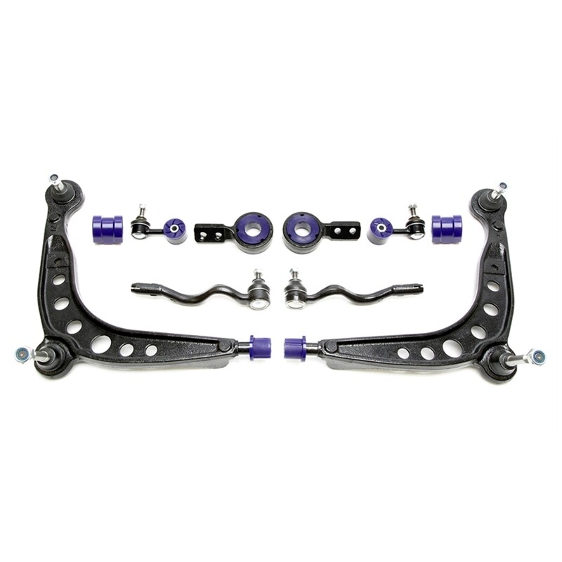 4 bracci Anteriori Rinforzati in Poliuretano TA Technix Set bracci trasversali con boccole in PU BMW Serie 3 E36 Serie Compact / 3 E36 / Z3 Roadster / Coupé