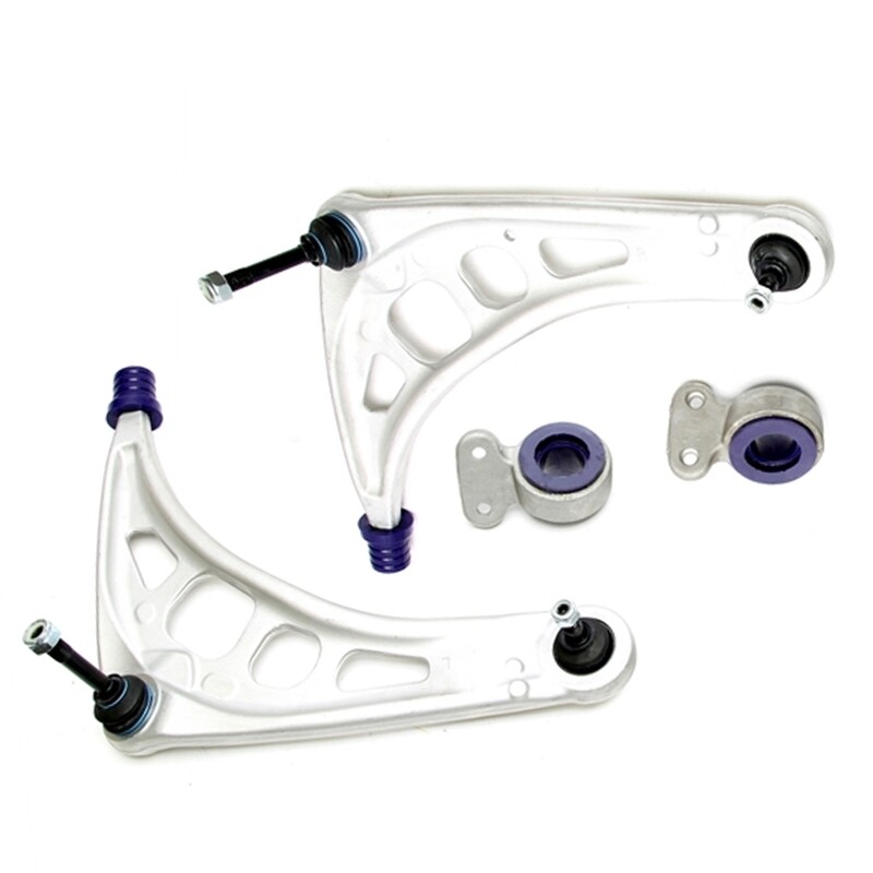 4 bracci Anteriori Rinforzati in Poliuretano TA Technix Braccio trasversale con boccole in PU BMW serie 3 E46 / Z4