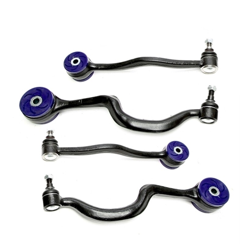 4 bracci Anteriori Rinforzati in Poliuretano TA Technix Braccio trasversale con boccole in PU BMW Serie 5 E34