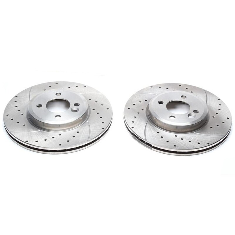 2X Dischi Sportivi Anteriori Mini One/Cooper R50 R53 / R52/ Works / Cabriolet Cooper,Cooper S,One