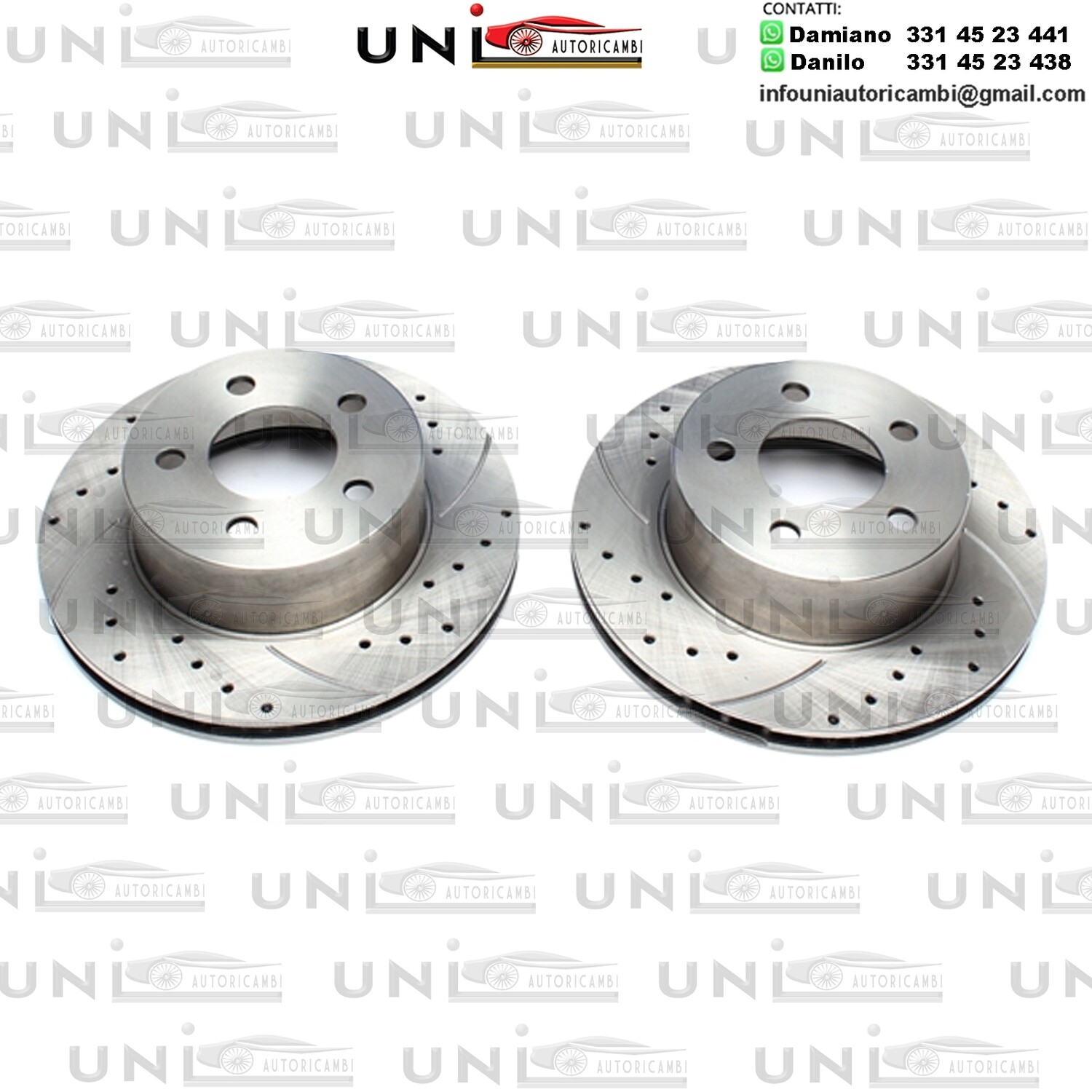 2X Dischi Sportivi Anteriori Jeep Cherokee / Grand Cherokee I / Wrangler