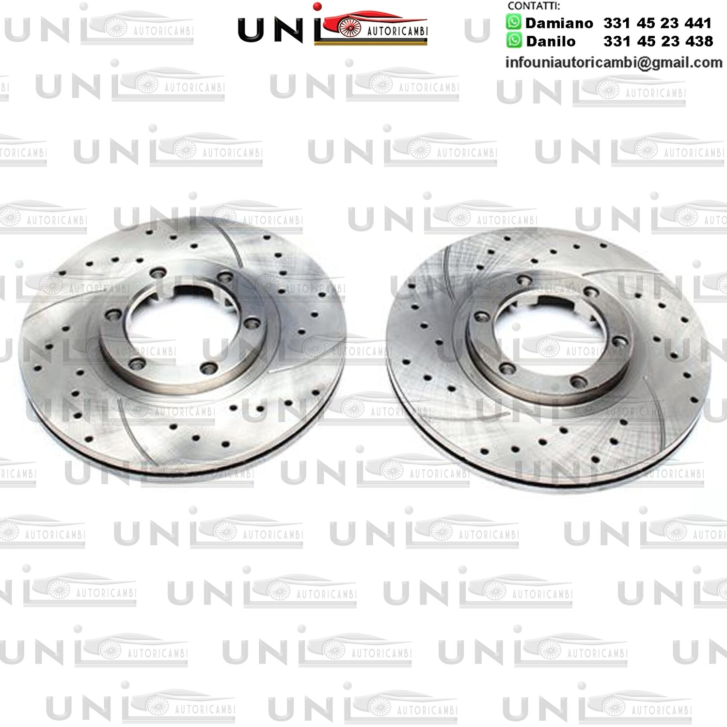 2X Dischi Sportivi Anteriori Isuzu Trooper / Trooper Soft Top / Opel Campo / Opel Frontera A Sport / Fontera A