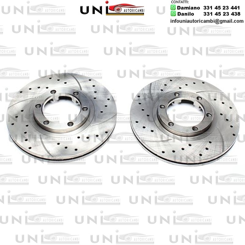 2X Dischi Sportivi Anteriori Isuzu Trooper / Trooper Soft Top / Opel Campo / Opel Frontera A Sport / Fontera A