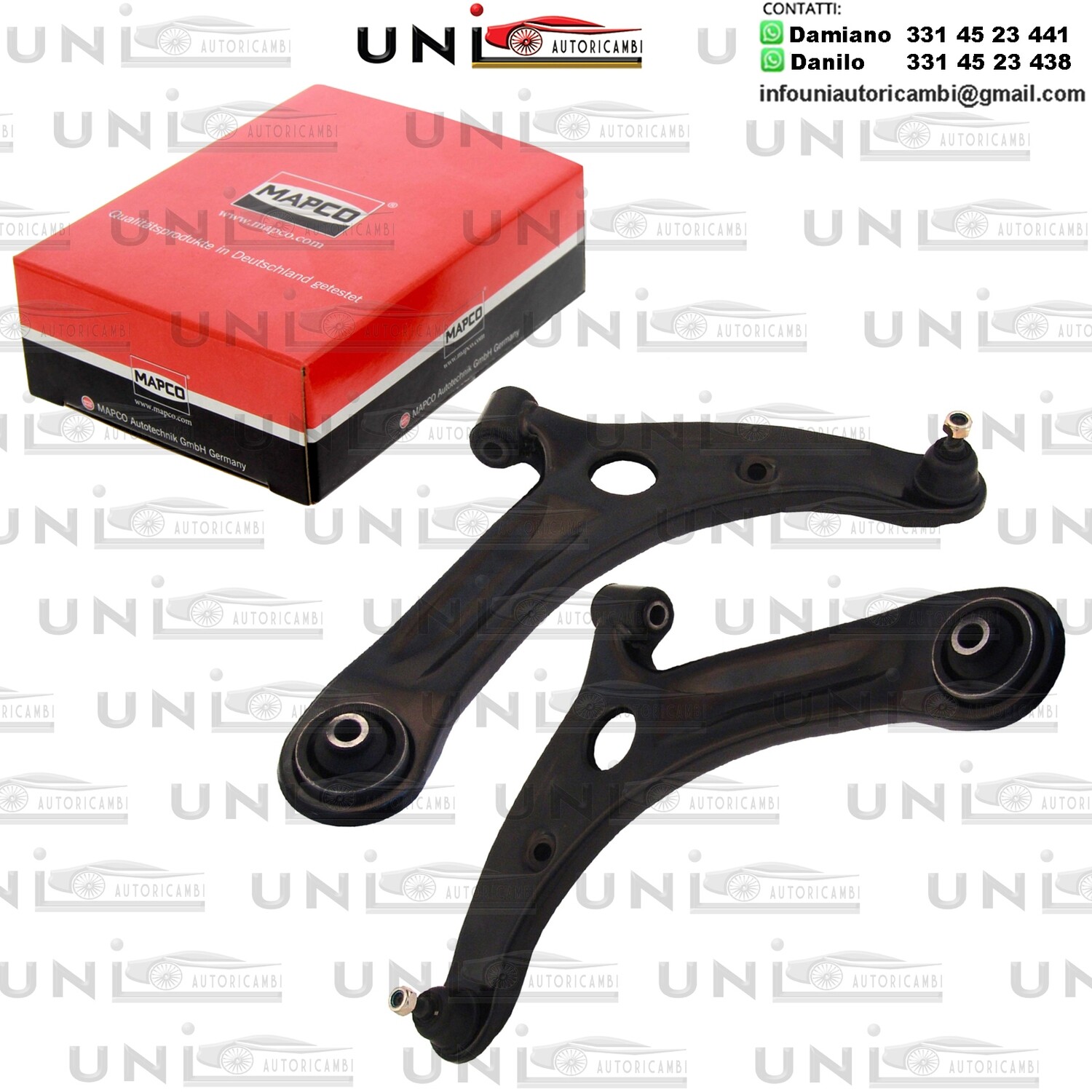 2 ​Bracci Oscillanti Anteriori Bilaterale Rinforzati MITSUBISHI COLT / SMART FORFOUR