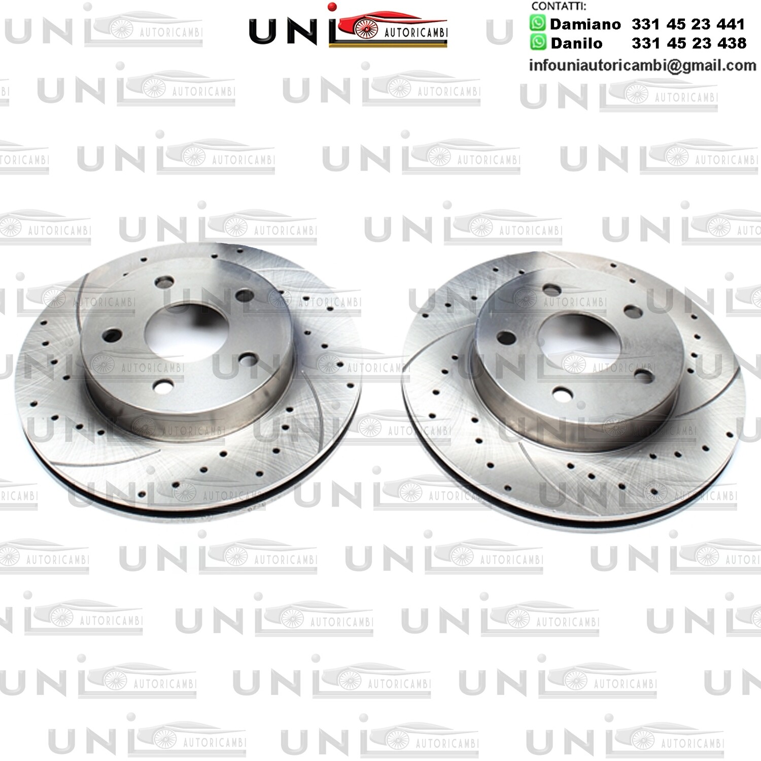 2X Dischi Sportivi Anteriori Jeep Grand Cherokee II