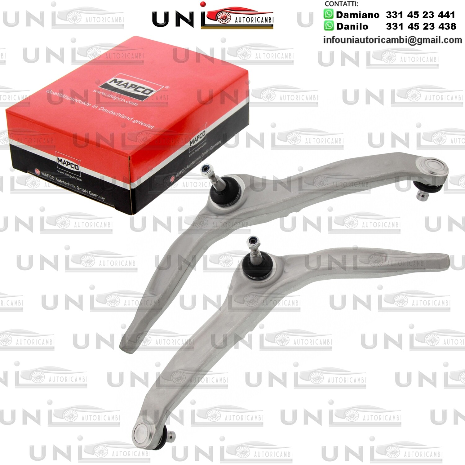 ​2 Bracci Oscillanti Anteriori Bilaterale Rinforzati MG MG ZT / ROVER 75