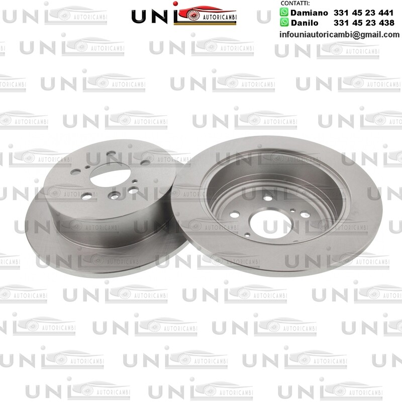 2 Dischi Freno Normali TOYOTA ALPHARD / AVENSIS VERSO / PREVIA