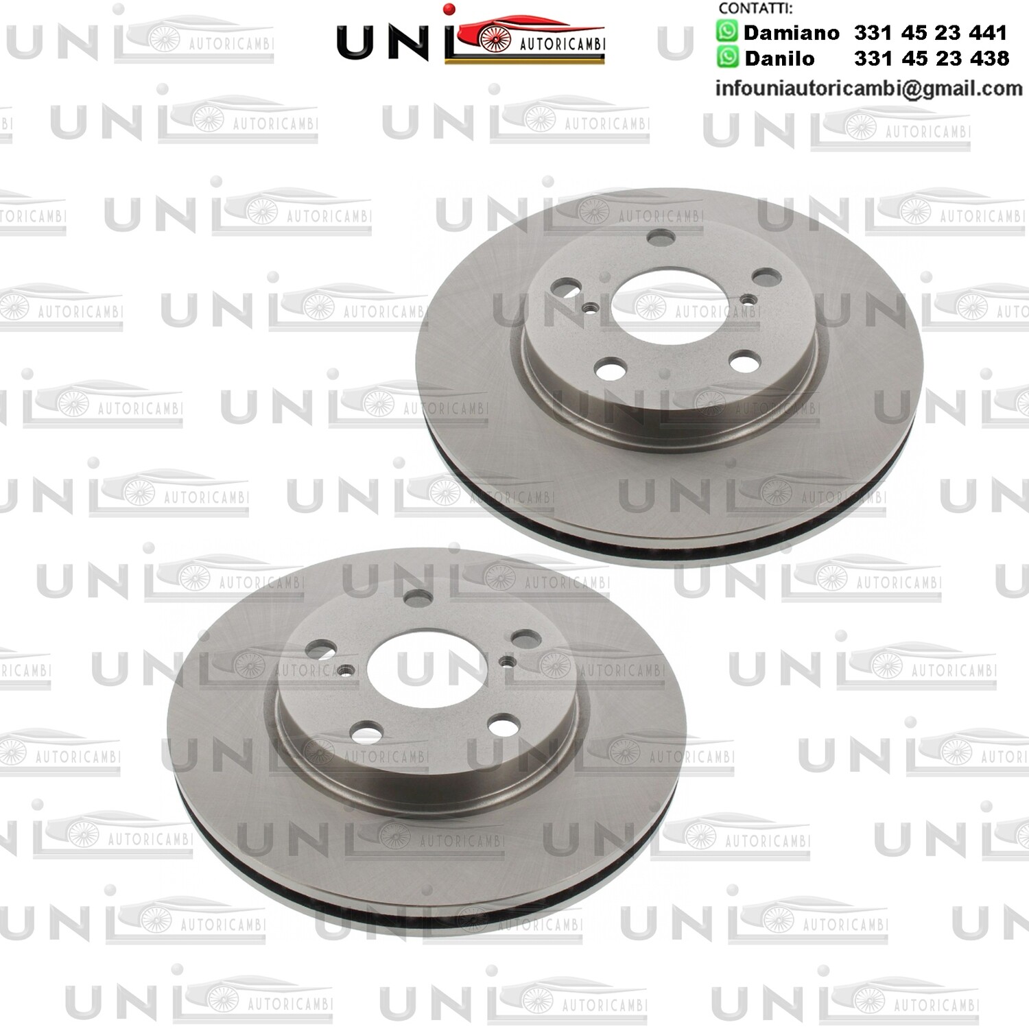 2 Dischi Freno Normali LEXUS HS / TOYOTA PRIUS PLUS / RAV 4 III / IV