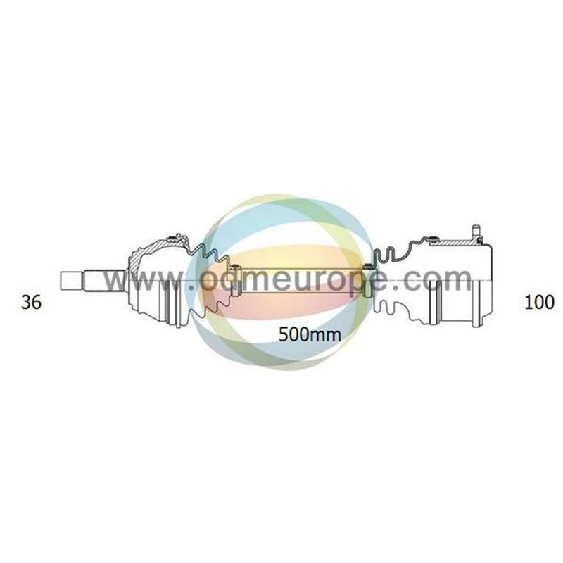 SEMIASSE ANTERIORE SINISTRO Seat Cordoba / Ibiza IV / Skoda Fabia I [Combi] / Volkswagen Polo