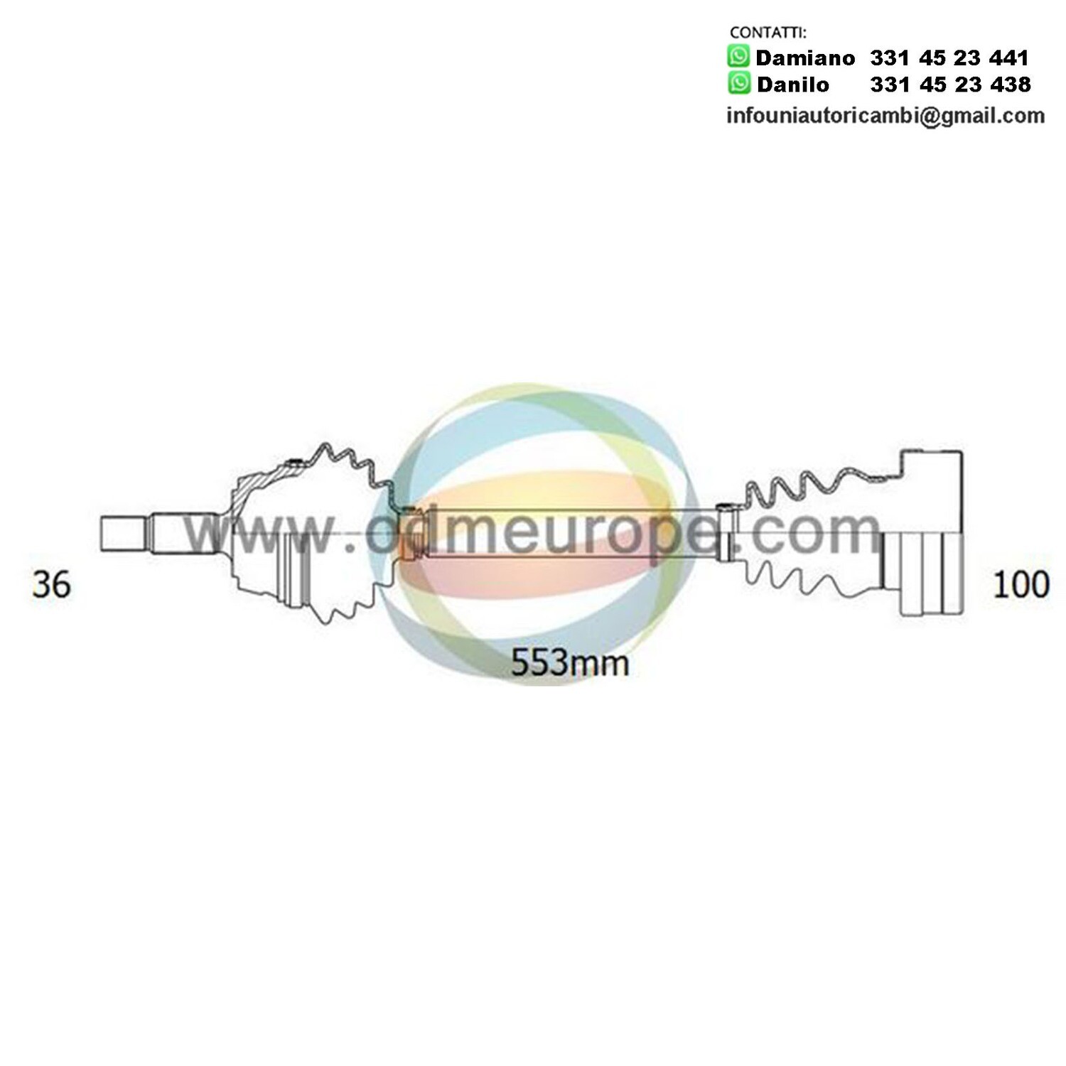 SEMIASSE ANTERIORE SINISTRO Seat Toledo I / Volkswagen Corrado / Golf Mk3 [Variant] / Passat [Syncro Variant]