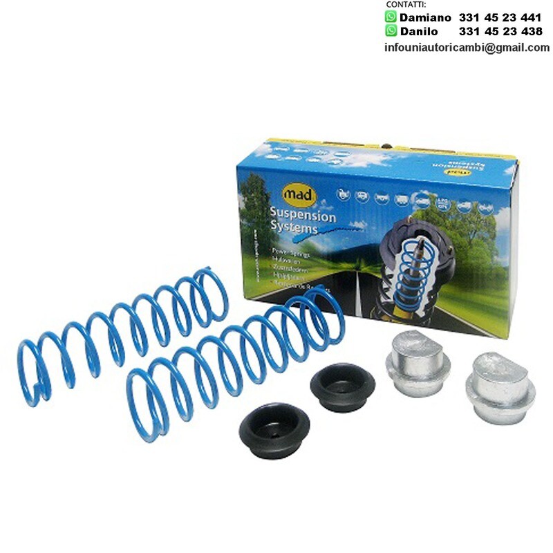 Kit 2 Molle Posteriori Rialzo Rinforzate Aggiuntive da carico LAND ROVER DEFENDER 90 - Discovery TD5