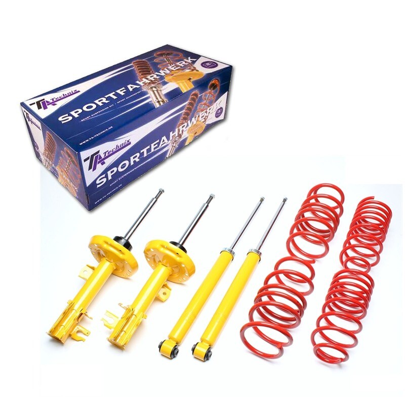 Kit Assetto Sportivo Fisso Tatechnix 4 Ammortizzatori Sportivi + 4 Molle Ribassate Alfa Romeo Brera 2.2JTS Tipo 939 35 / 25mm