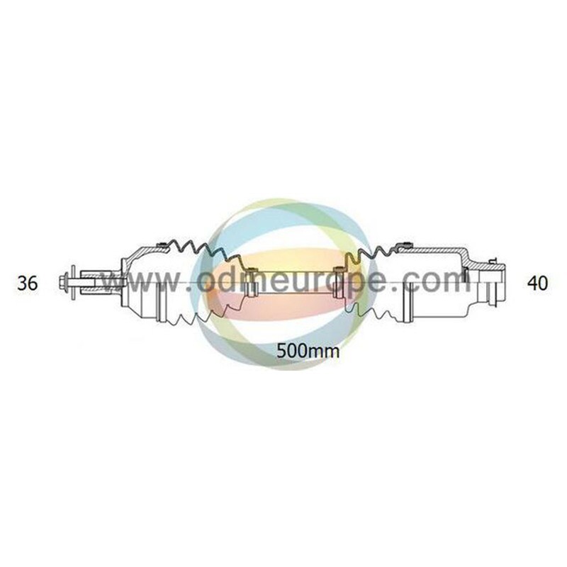 SEMIASSE MANUALE ANTERIORE SINISTRO Audi Q3 [Quattro] [8U] / Volkswagen Tiguan [5N] da 2007 a 2020
