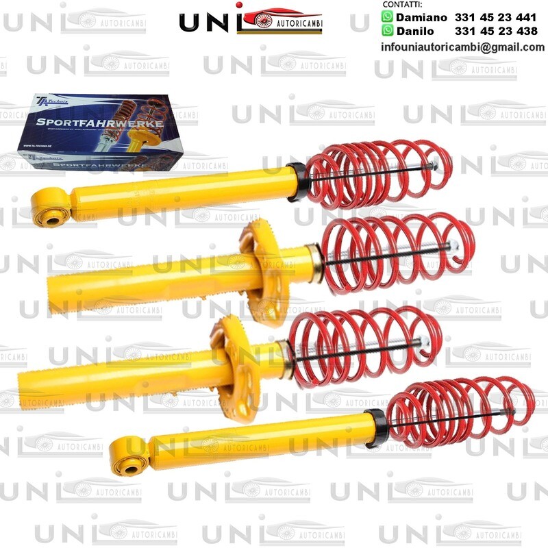 Kit Assetto Sportivo Fisso Tatechnix Audi A3 Sportback (8P) da 2004 a 2013