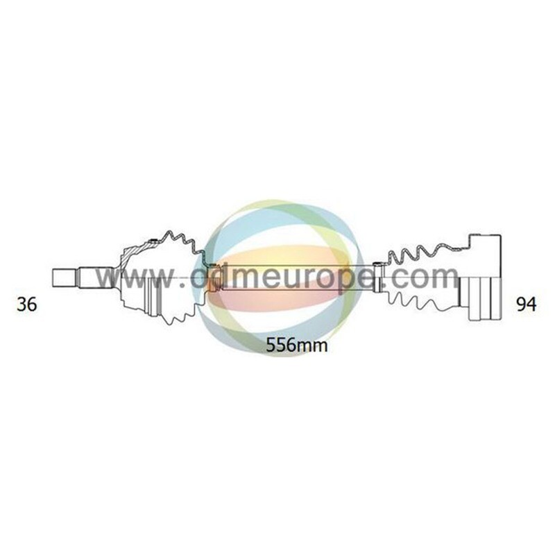 SEMIASSE ANTERIORE SINISTRO Audi A3 [8L1] / Seat	Leon [1M1] / Skoda Octavia I [Combi] / Volkswagen	Bora