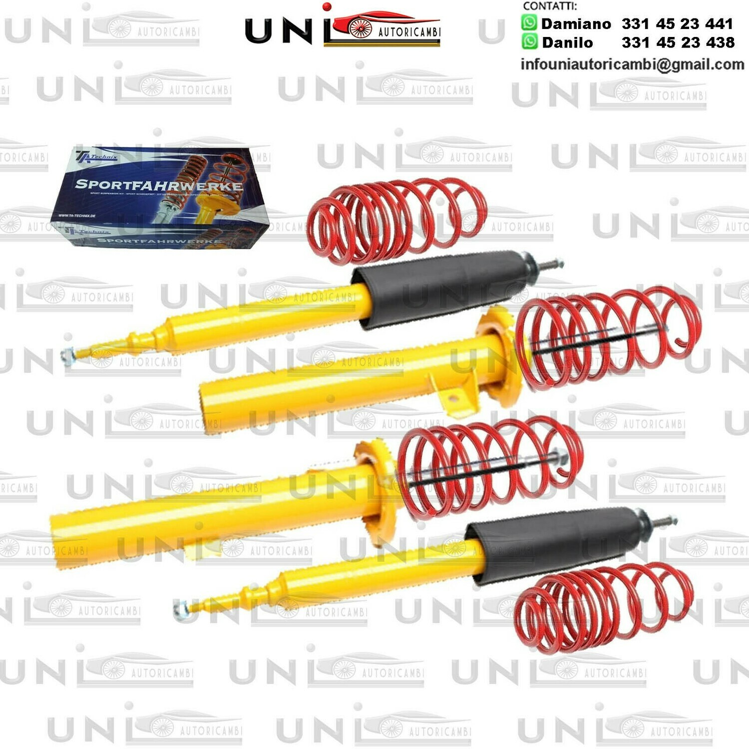 Kit Assetto Sportivo Fisso Tatechnix BMW Serie 3 Cabriolet (E93, 392C, 3C) da 2006 a 2013