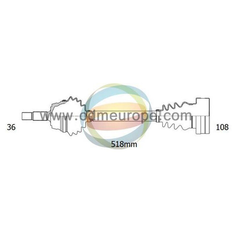 SEMIASSE ANTERIORE SINISTRO Audi A3 [Quattro] [8L1] / Seat Leon [1M1] / Skoda	Octavia I [Combi] / Volkswagen Golf [4motion Variant]