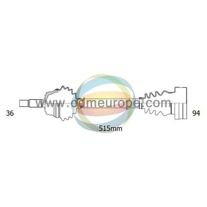 SEMIASSE MANUALE ANTERIORE SINISTRO Seat Ibiza IV [Sport Coupe] / Skoda Rapid / Volkswagen Polo da 2009 a 2020