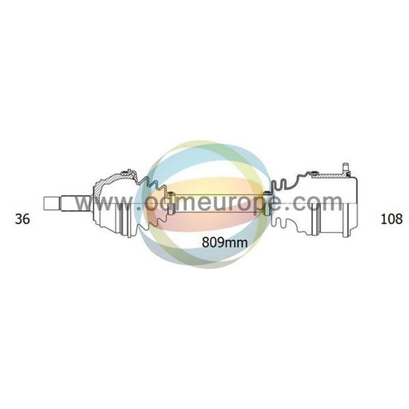 SEMIASSE MANUALE / AUTOMATICO ANTERIORE DESTRO Audi A3 [Quattro] [8L1] / Seat Leon [1M1] / Volkswagen Golf Mk4 [4motion]