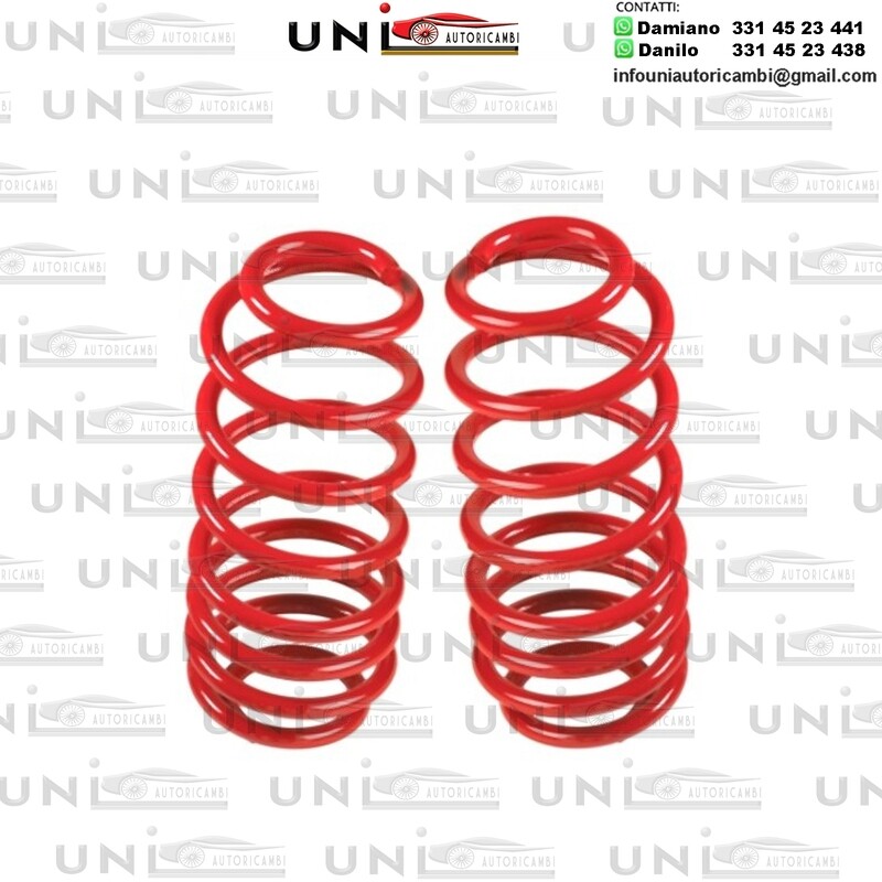 KIT 2 Molle Sportive Ribassate 30/30mm Peugeot 106 1C dal 1991