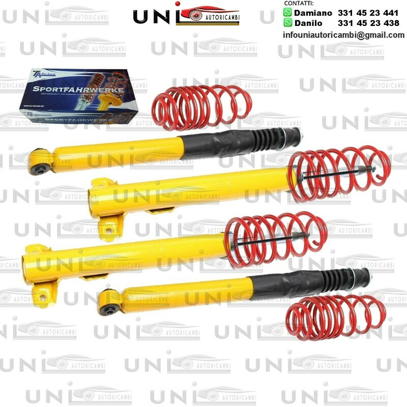 Kit Assetto Sportivo Fisso Tatechnix Mercedes Benz E-Classe Cabrio (A124) da 1992 a 1993