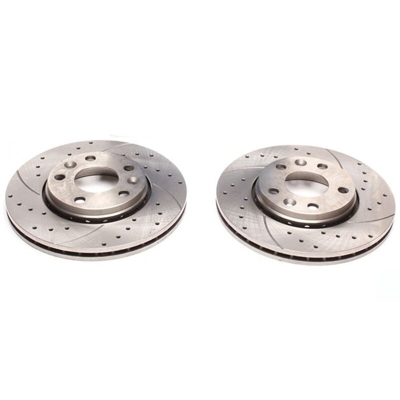 2X Dischi Sportivi Anteriori Dacia Duster / Renault Fluence / Laguna III / Megane III Schrägheck  / Scenic III
