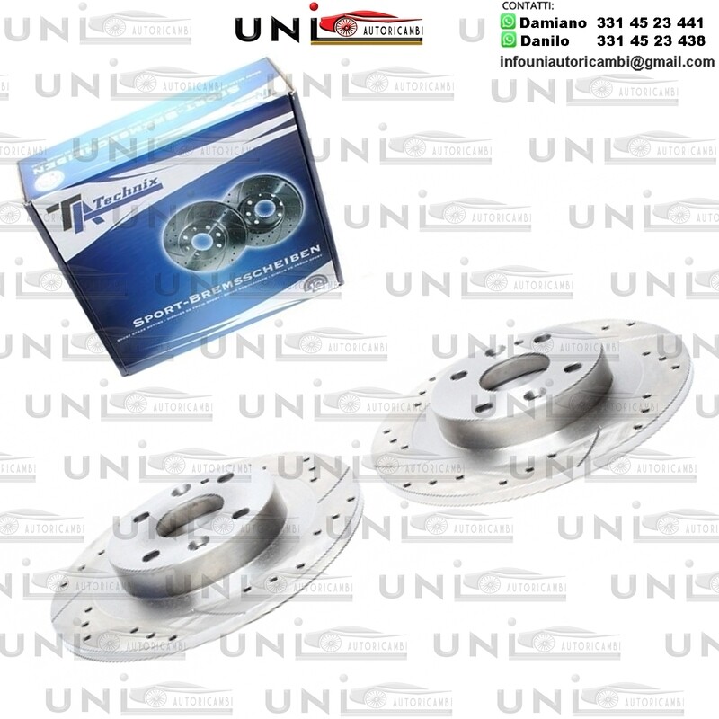 2X Dischi Sportivi Posteriori Mazda 323 C IV / 323 F IV / 323 S IV / MX-3 / MX-5 I / MX-5 II