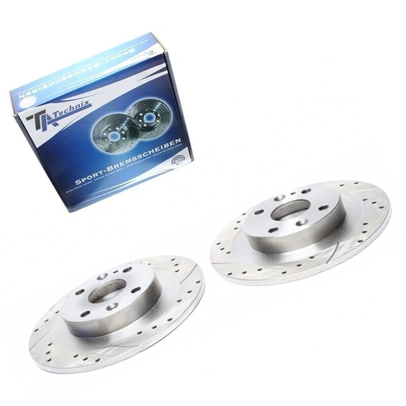 2X Dischi Sportivi Posteriori Mazda 323 C IV / 323 F IV / 323 S IV / MX-3 / MX-5 I / MX-5 II