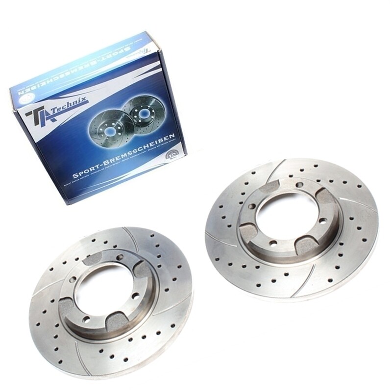 2X Dischi Sportivi Anteriori Mitsubishi Corida / Colt II / Colt III / Lancer III / Lancer IV / Lancer IV Sedan / Tredia
