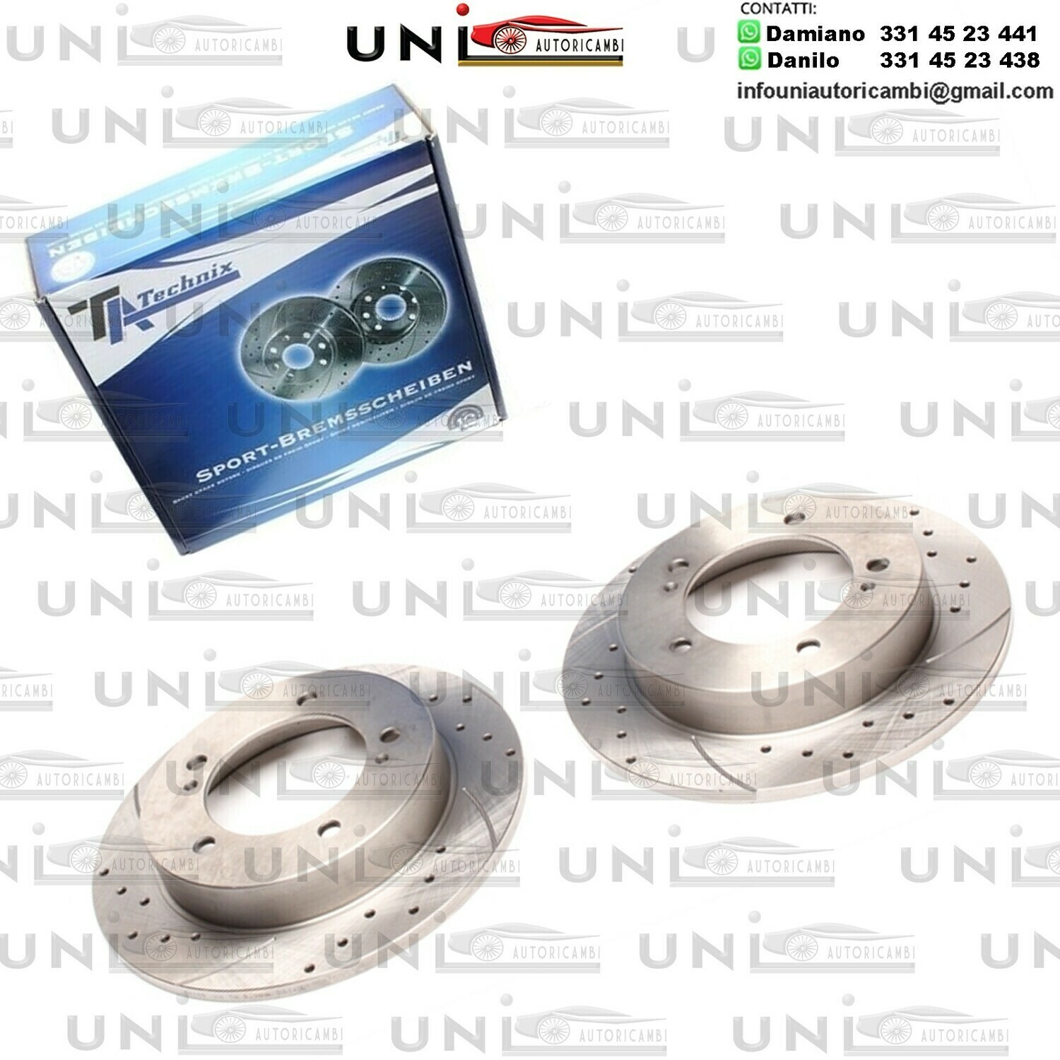 2X Dischi Sportivi Anteriori Suzuki Jimny / Samurai / Vitara / Vitara Convertible / X-90