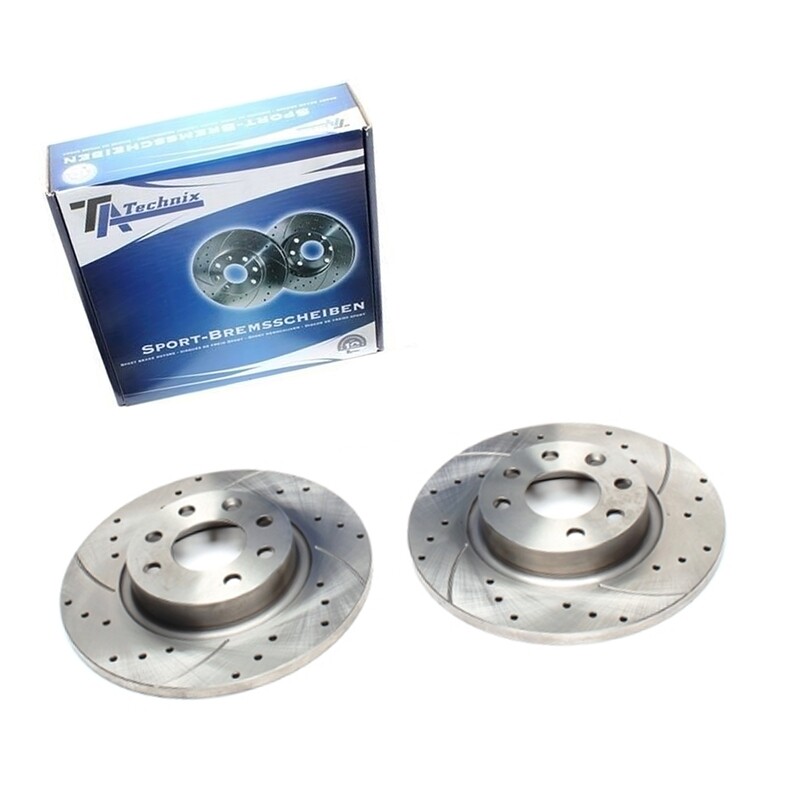 2X Dischi Sportivi Anteriori Volvo 440K / 460L / 480E