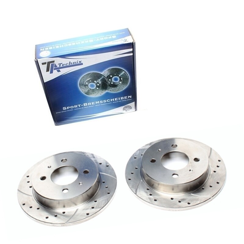 2X Dischi Sportivi Posteriori Mitsubishi Carisma / Carisma Saloon / Colt IV / Lancer V / Lancer V Station Wagon