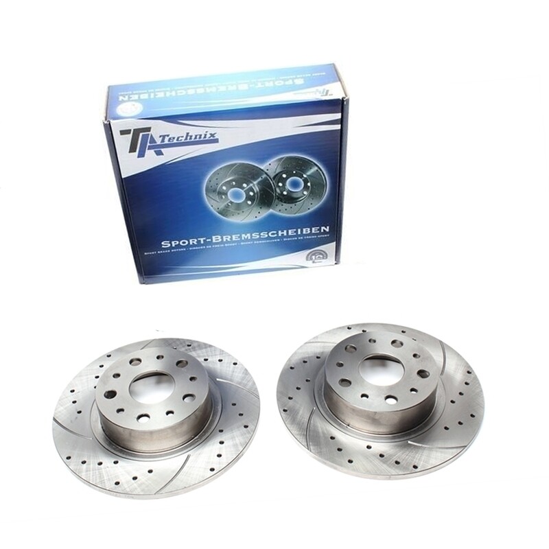 2X Dischi Sportivi Posteriori Alfa Romeo 166 / Lancia Kappa / Kappa Coupe / Kappa SW