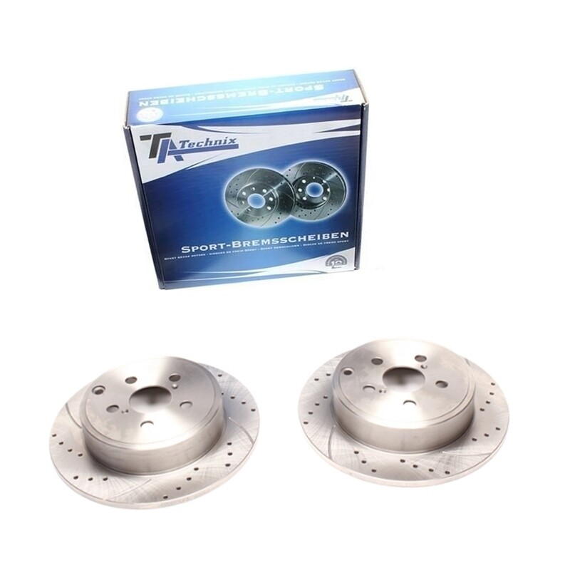 2X Dischi Sportivi Posteriori Toyota Avensis / Avensis Combi / Avensis Sedan
