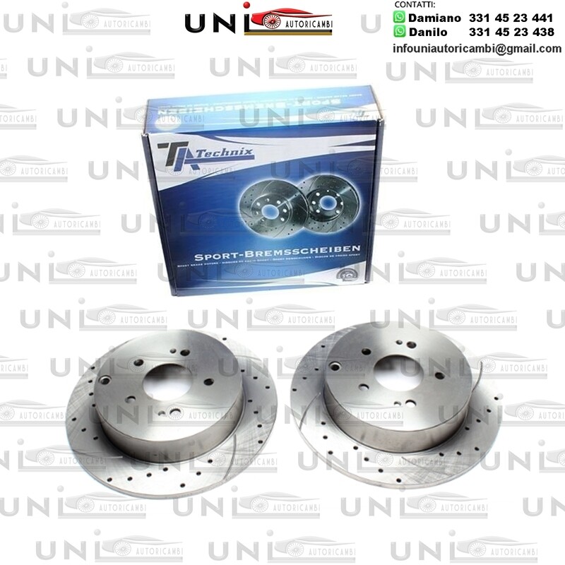 2X Dischi Sportivi Posteriori Mitsubishi Grandis