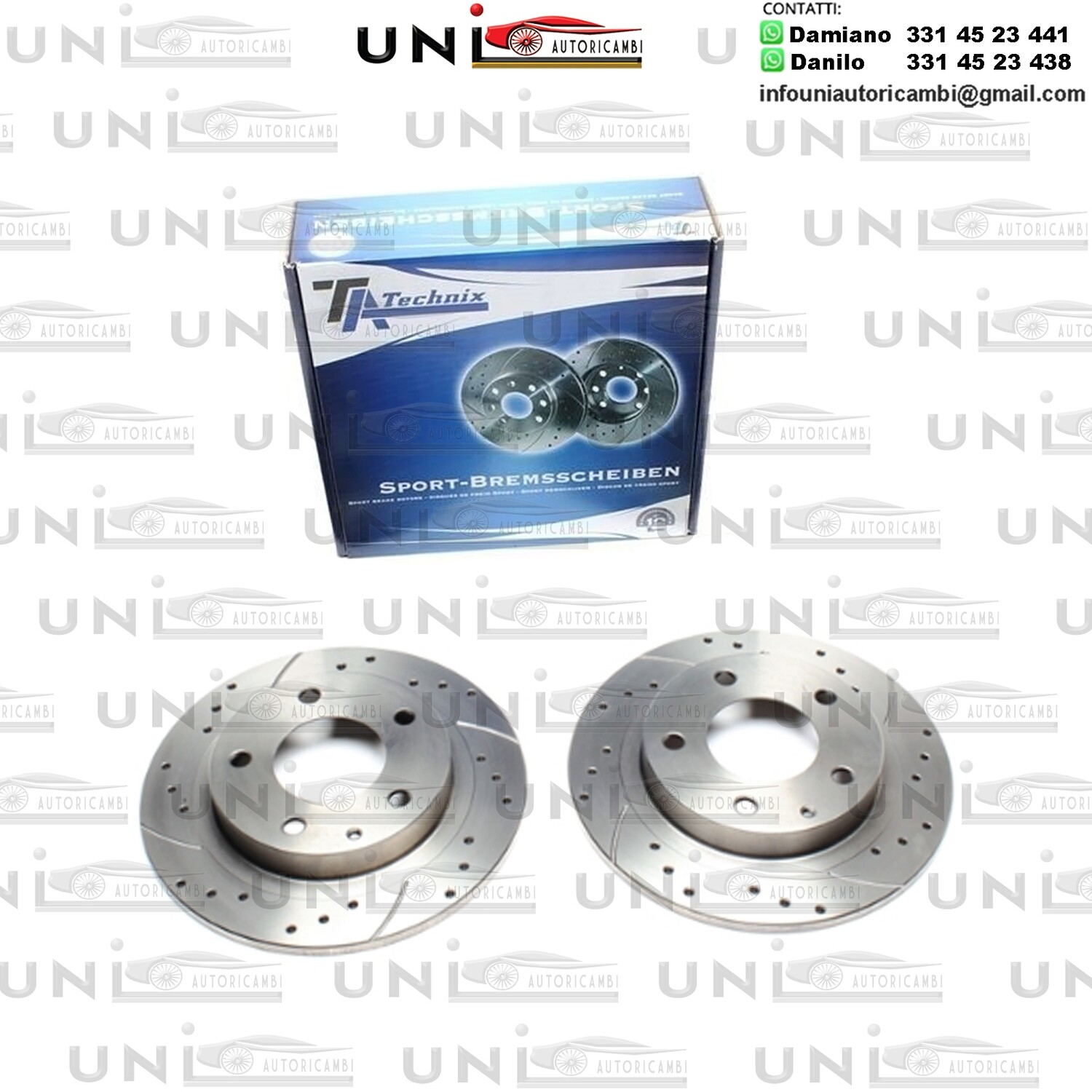 2X Dischi Sportivi Posteriori Mazda 323 F V