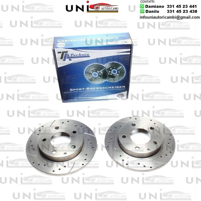 2X Dischi Sportivi Posteriori Mazda 323 F V