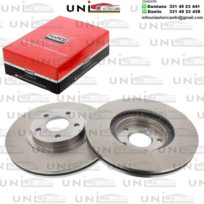 2 Dischi Anteriori Autoventilati ALFA ROMEO