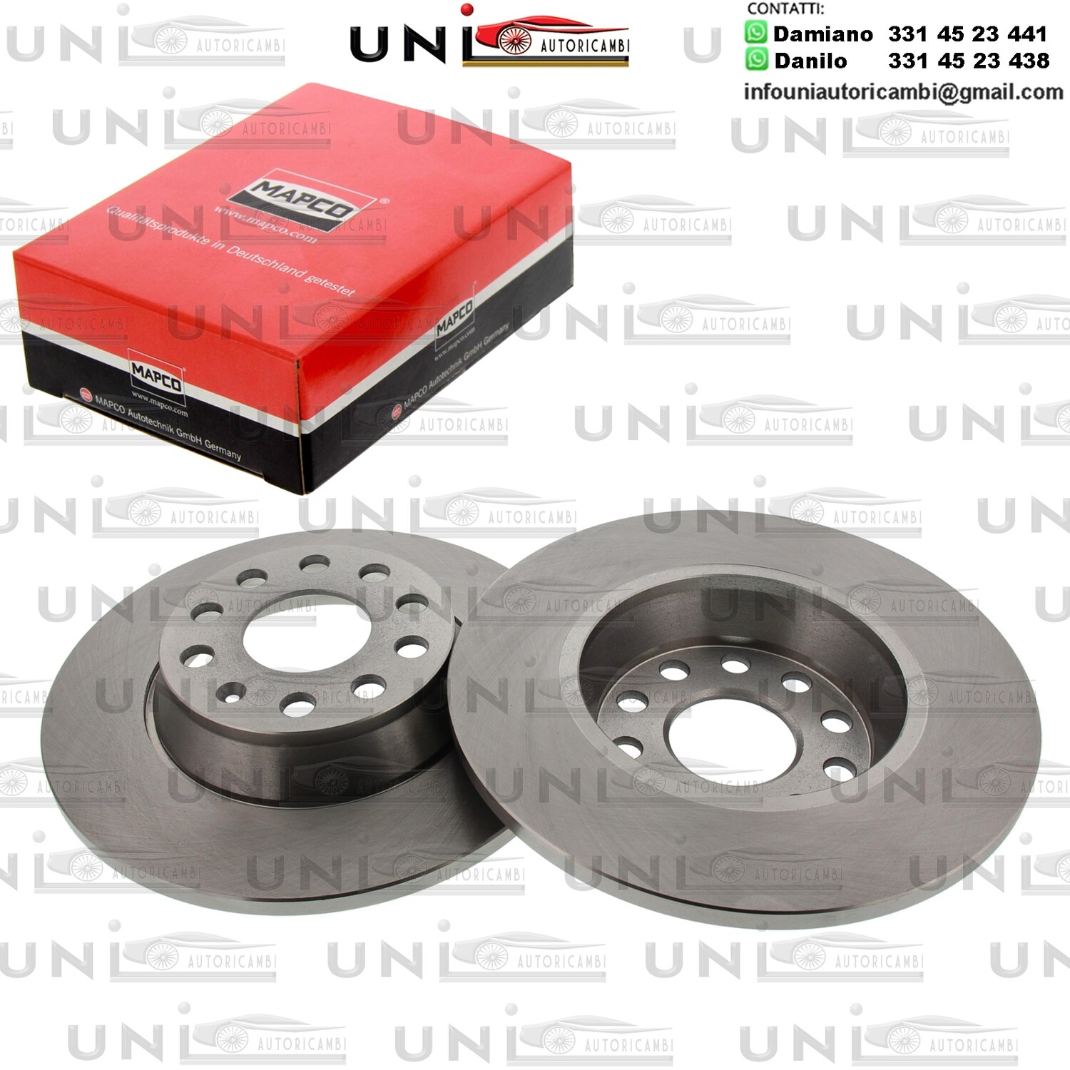 2 Dischi Anteriori Autoventilati AUDI / BMW