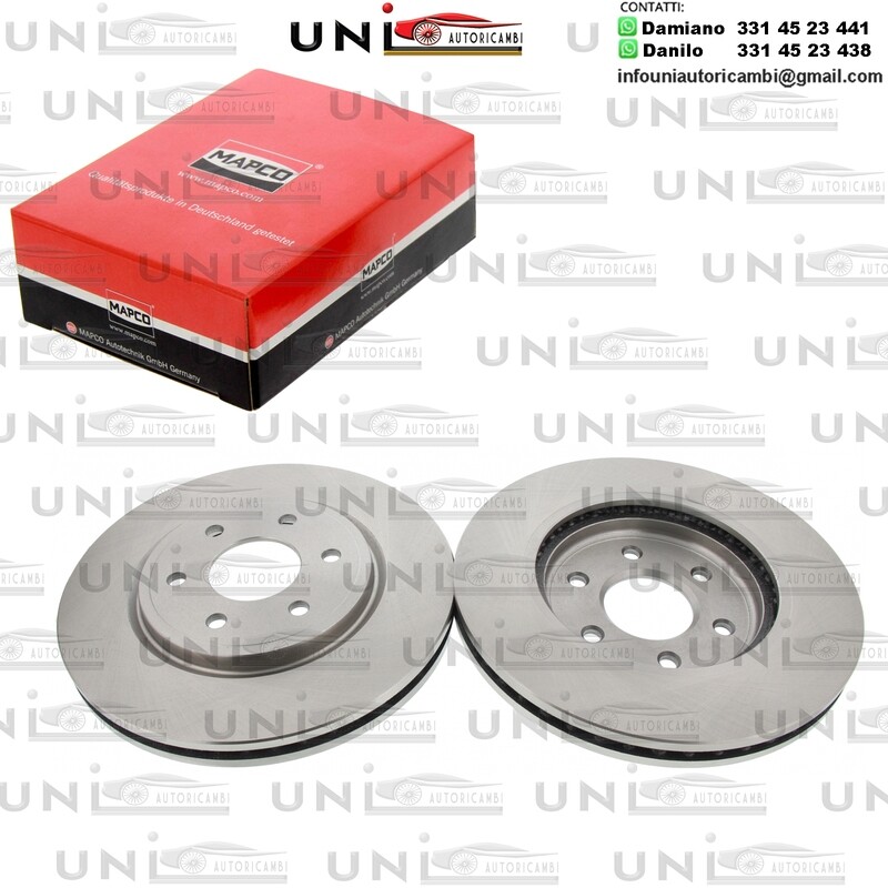 2 Dischi Anteriori Autoventilati CHEVROLET / BUICK