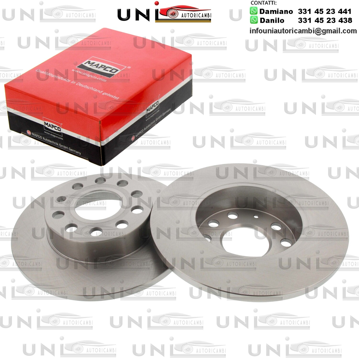 2 Dischi Anteriori Autoventilati CHEVROLET