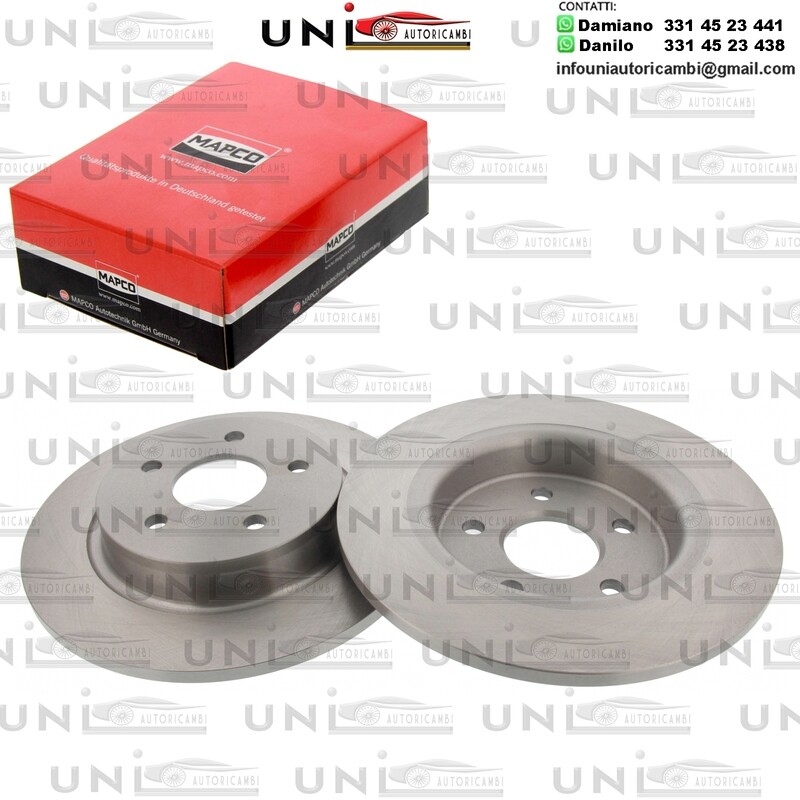 2 Dischi Anteriori Autoventilati CHEVROLET