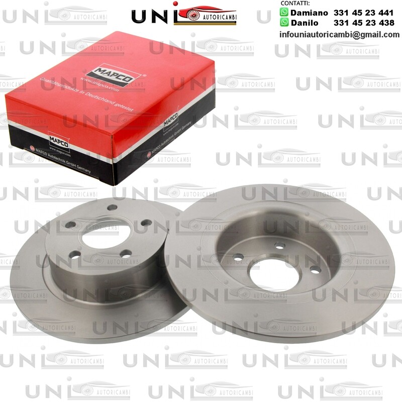 2 Dischi Anteriori Autoventilati CHRYSLER