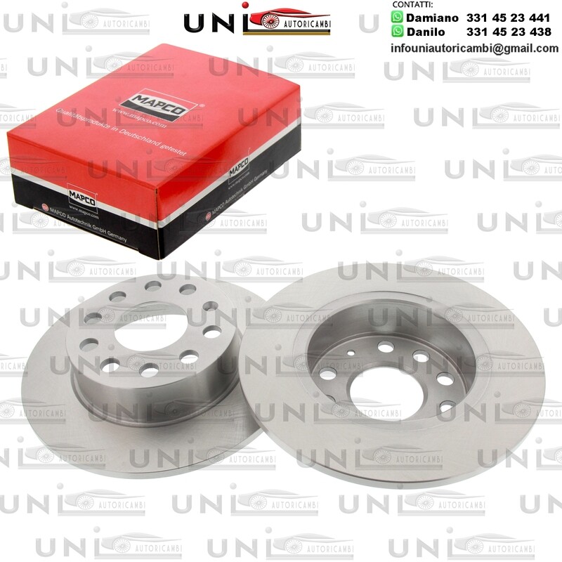 2 Dischi Anteriori Autoventilati CRYSLER / Citroën