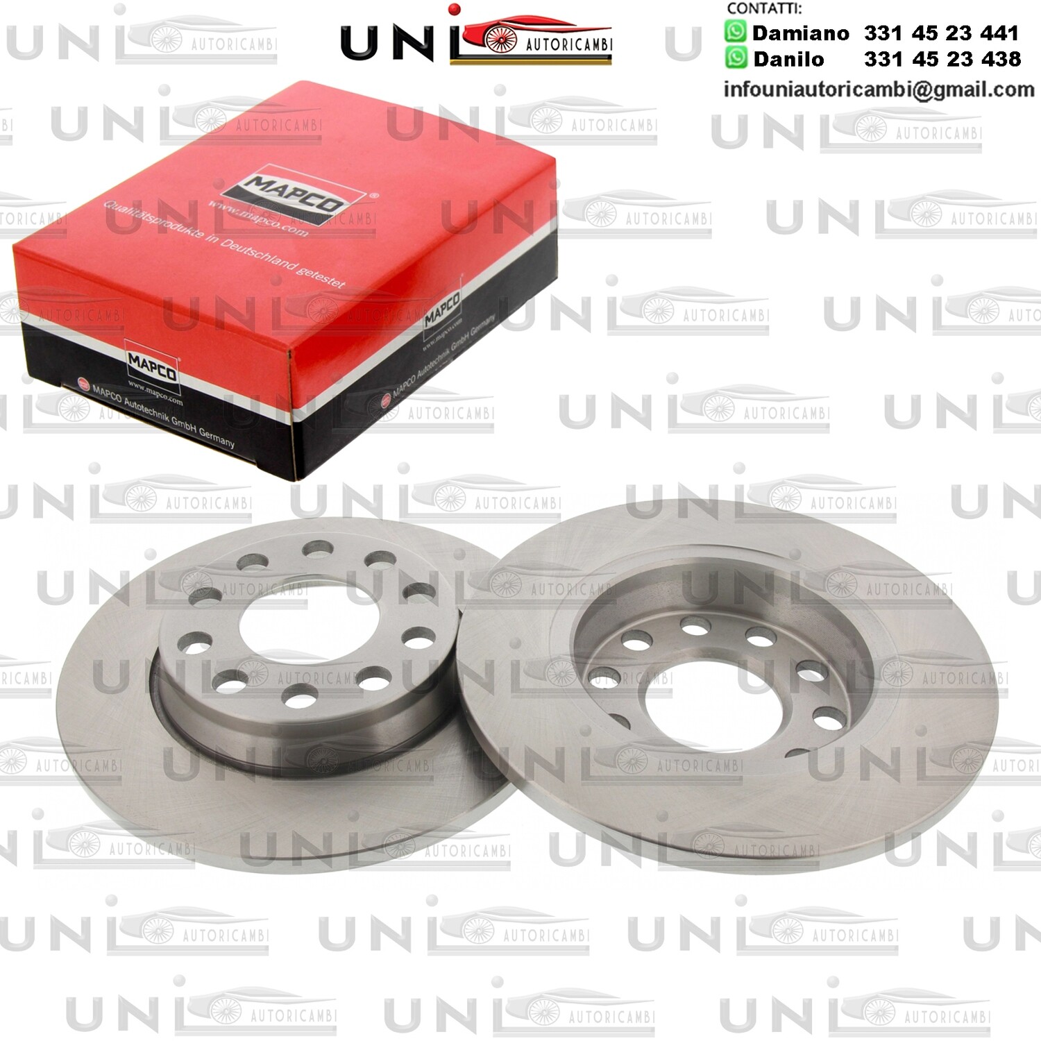 2 Dischi Anteriori Autoventilati CITROËN