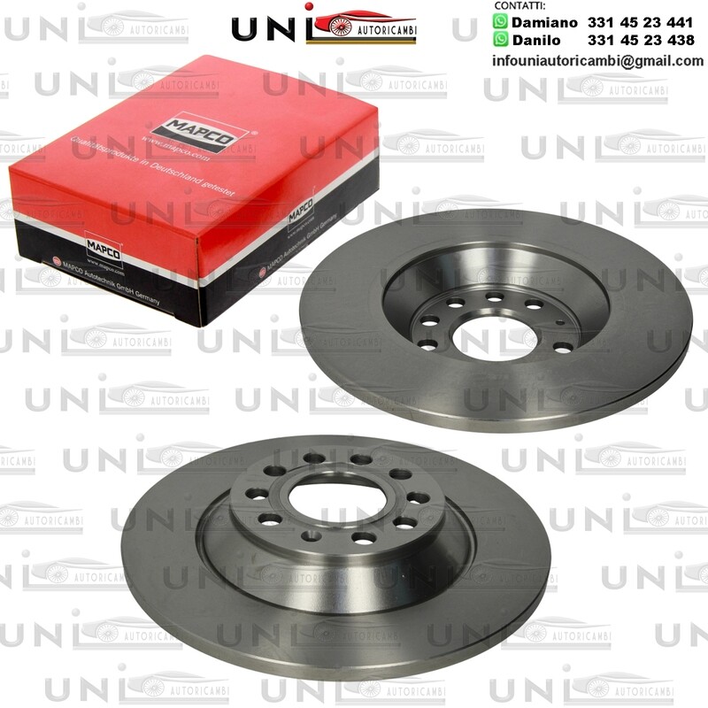 2 Dischi Anteriori Autoventilati FIAT / FORD