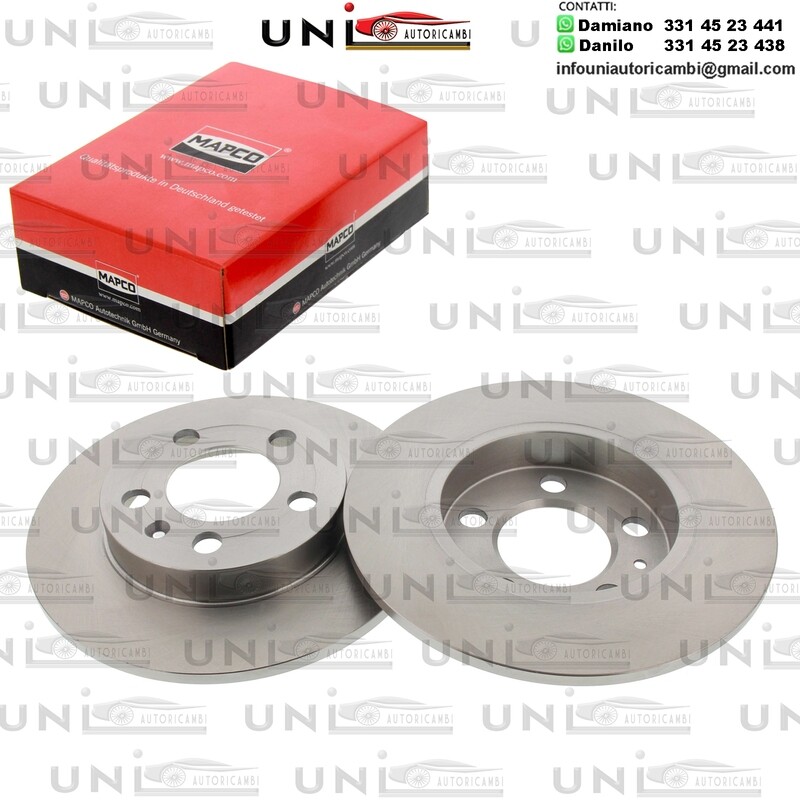 2 Dischi Anteriori Autoventilati FORD