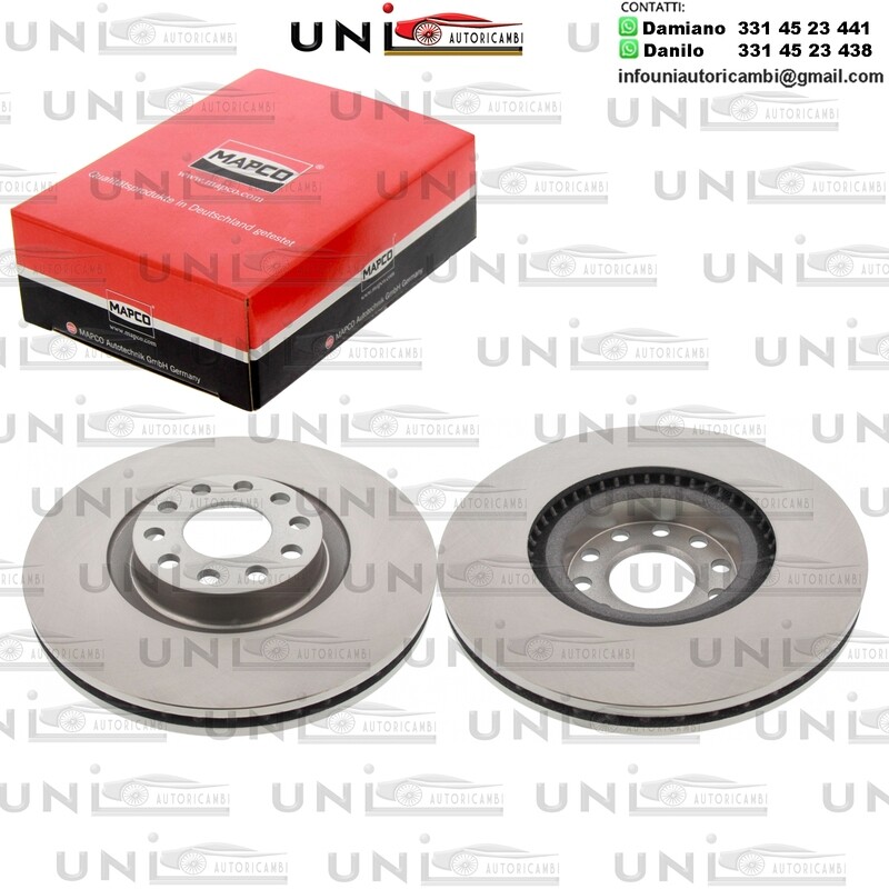 2 Dischi Anteriori Autoventilati FORD / HONDA