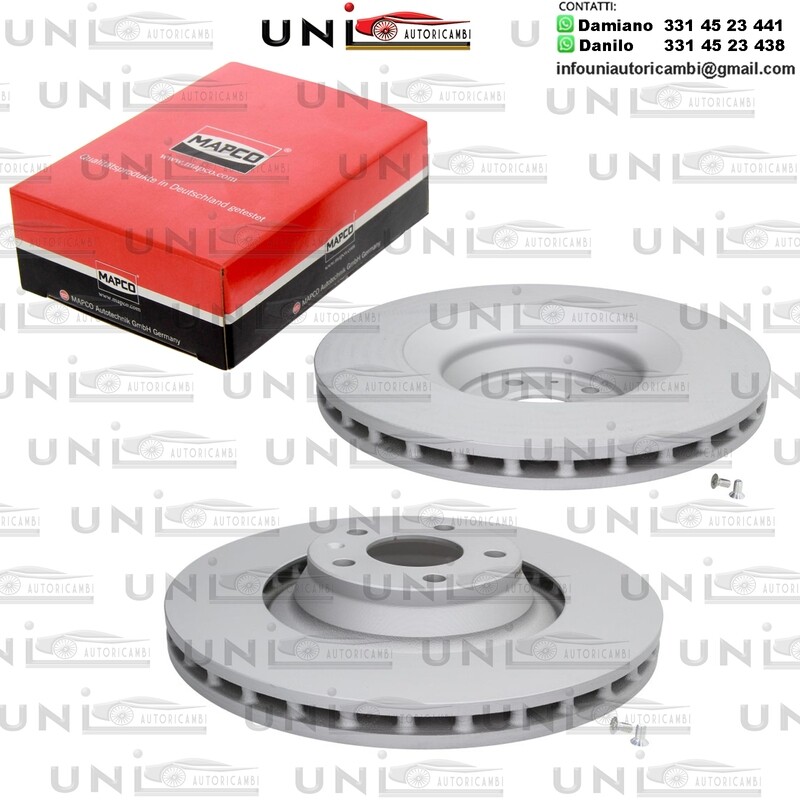 2 Dischi Anteriori Autoventilati HONDA